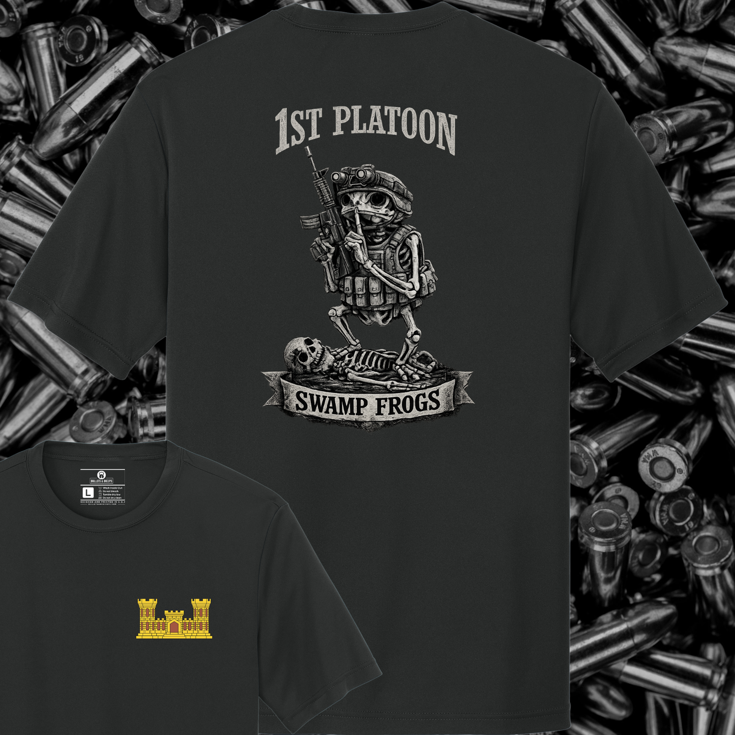 1ST PLATOON 530TH CEC-A SHORT SLEEVE PT PRESALE