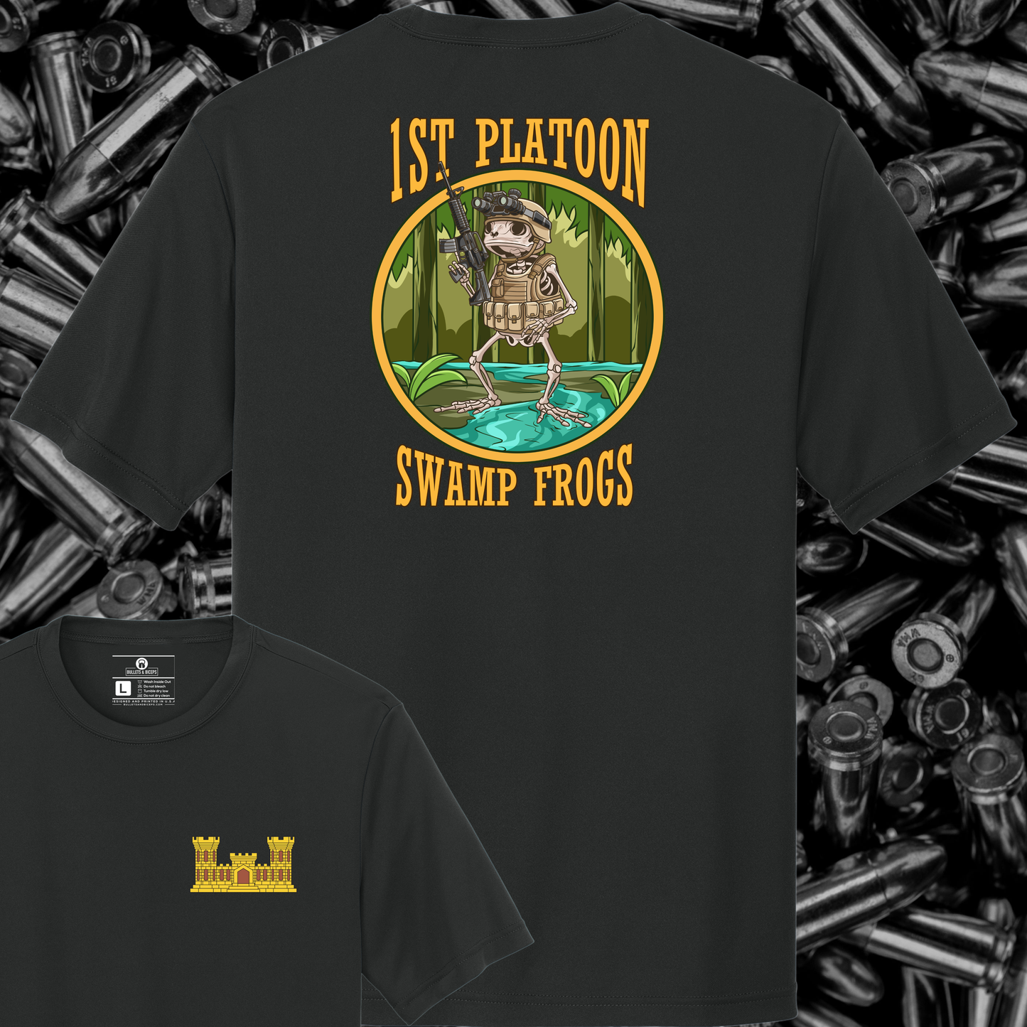 1ST PLATOON 530TH CEC-A SHORT SLEEVE PT PRESALE