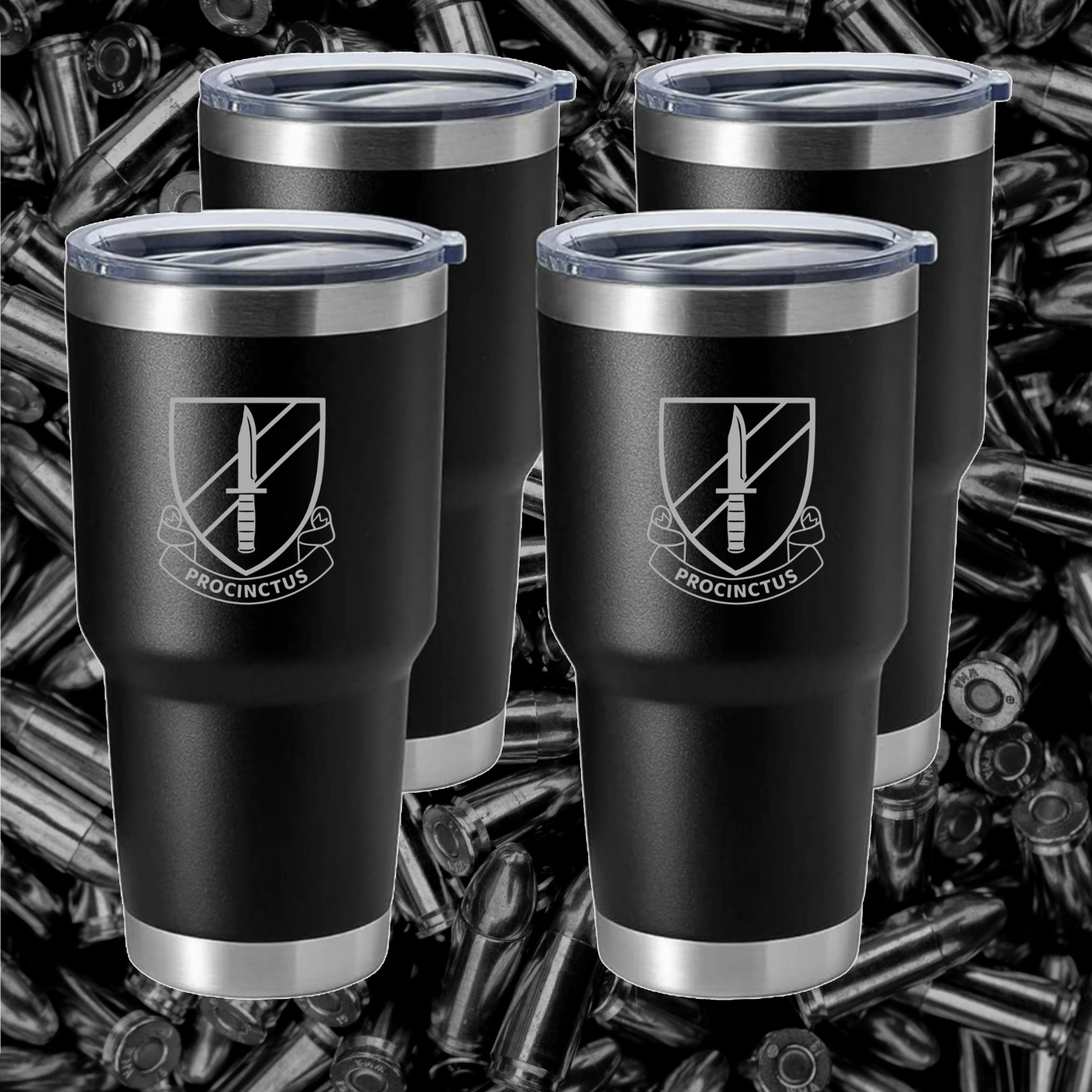 188th BN First Army Engraved 30oz Tumbler (Copy)