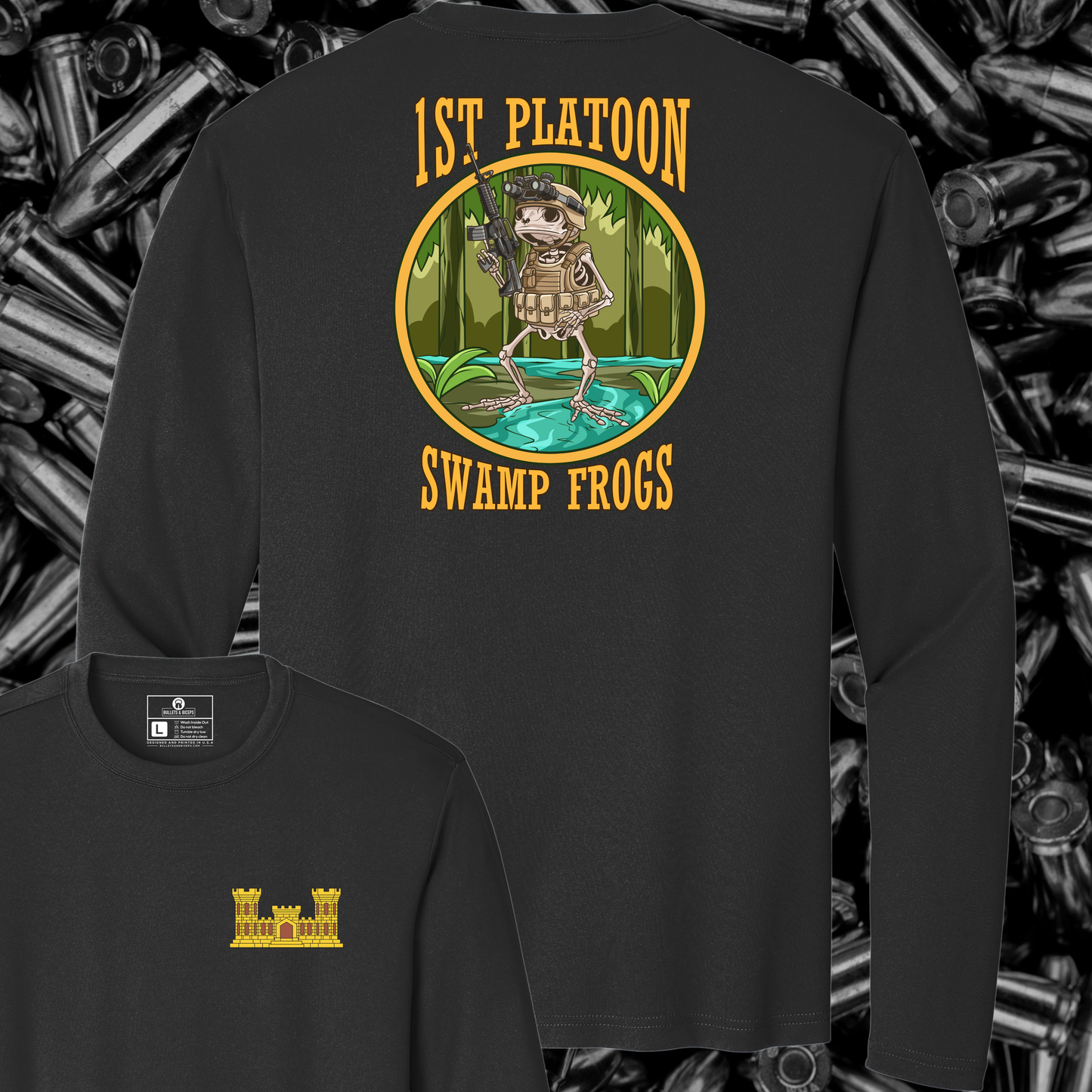 1st Platoon 530th CEC-A LONG SLEEVE PT PRESALE