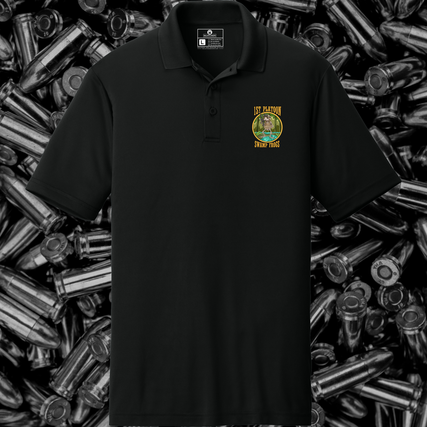 1st Platoon 530 CEC-A Poly Polo PRESALE