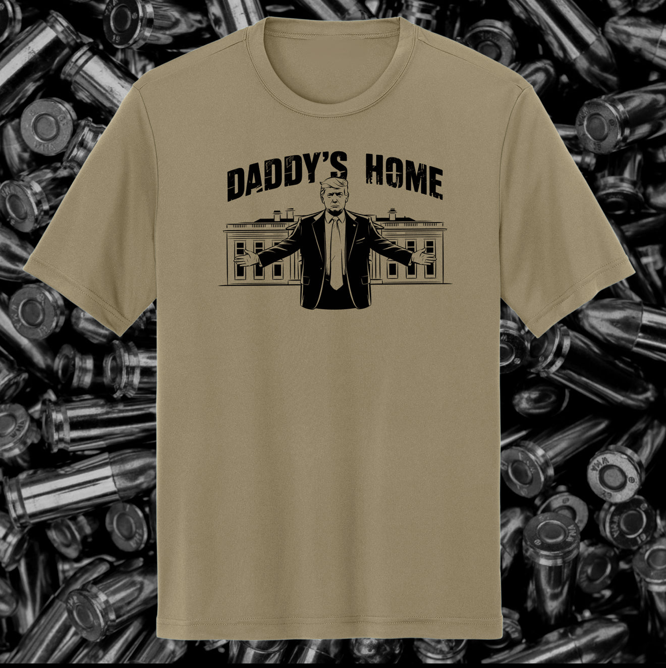 Daddy’s Home Trump Premium Tan T