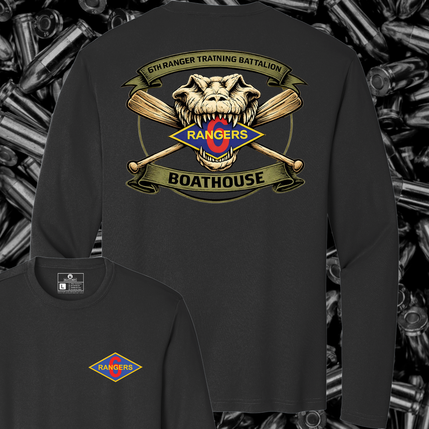 6th RTB Premium Polyester Long Sleeve Shirt