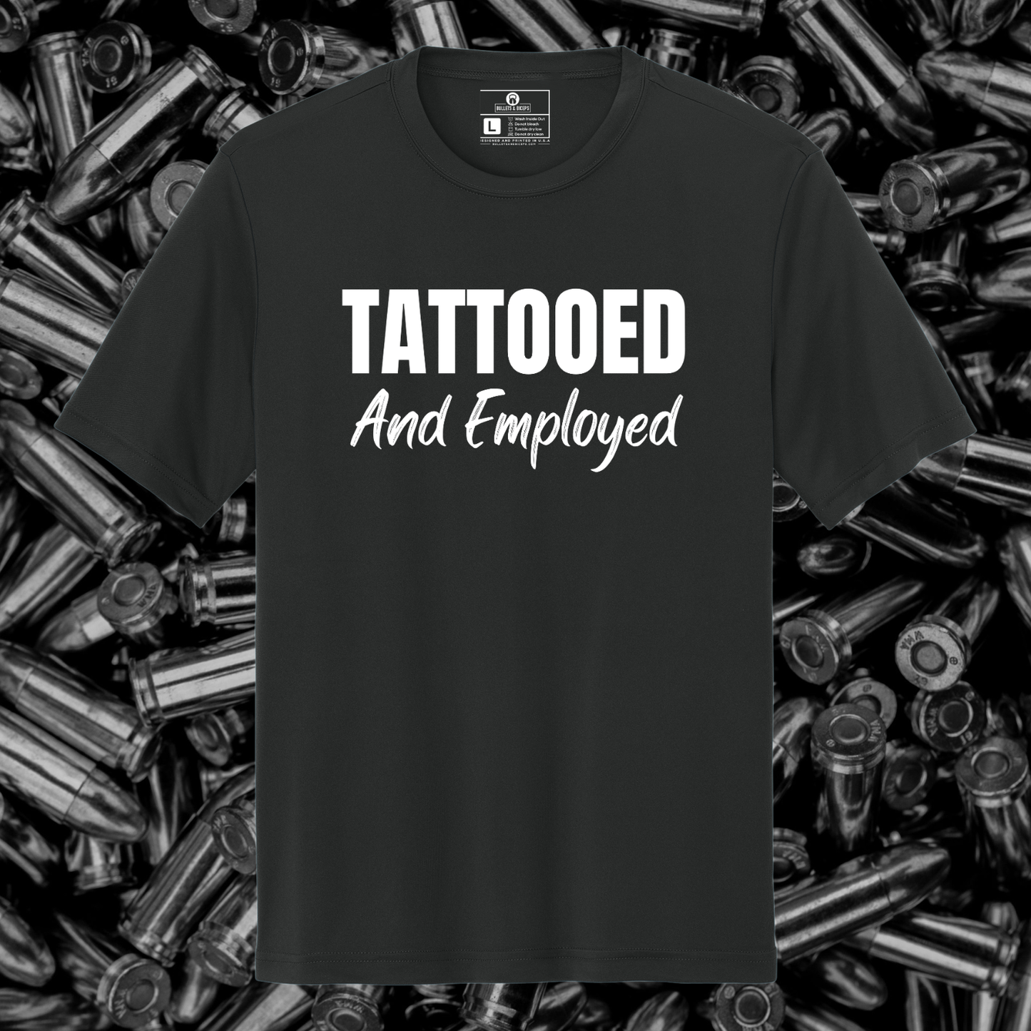 Tattooed and Employed Luxury Gym T