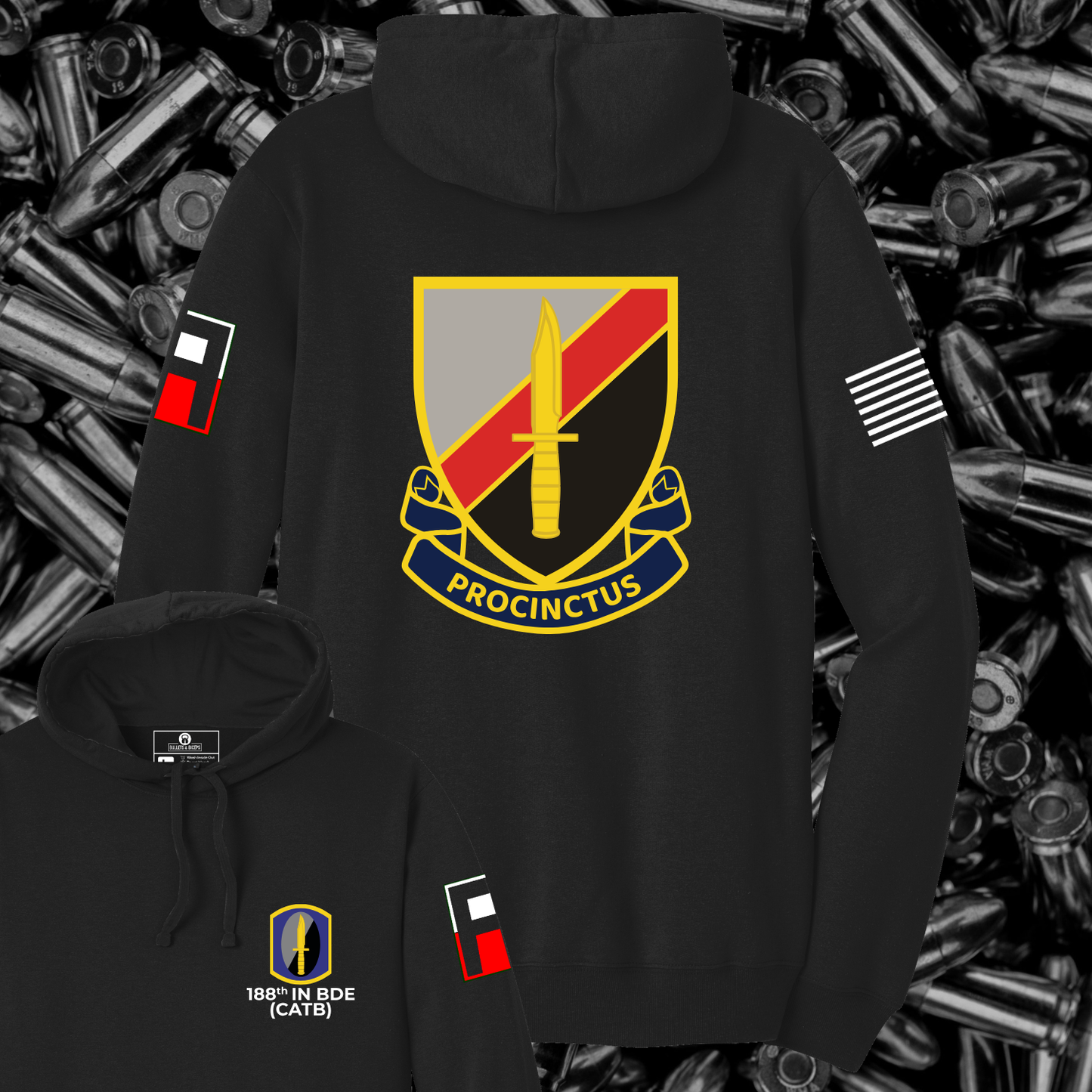 188th First Army Soft Style Hoodie