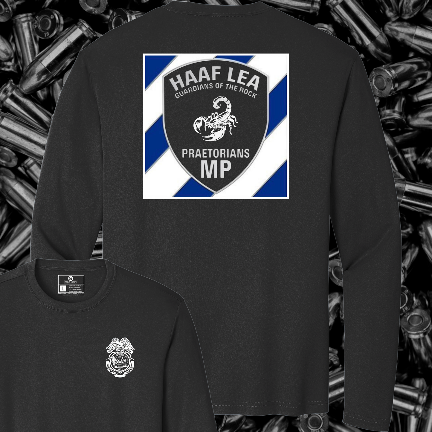 HAAF LEA Black Long Sleeve PT PRESALE