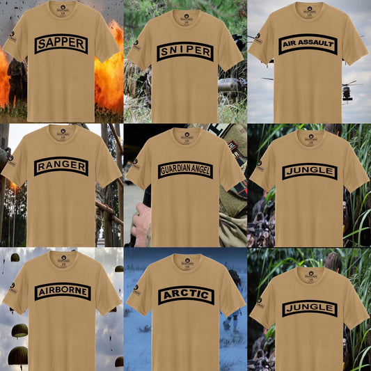 Tabbed Tan T’s