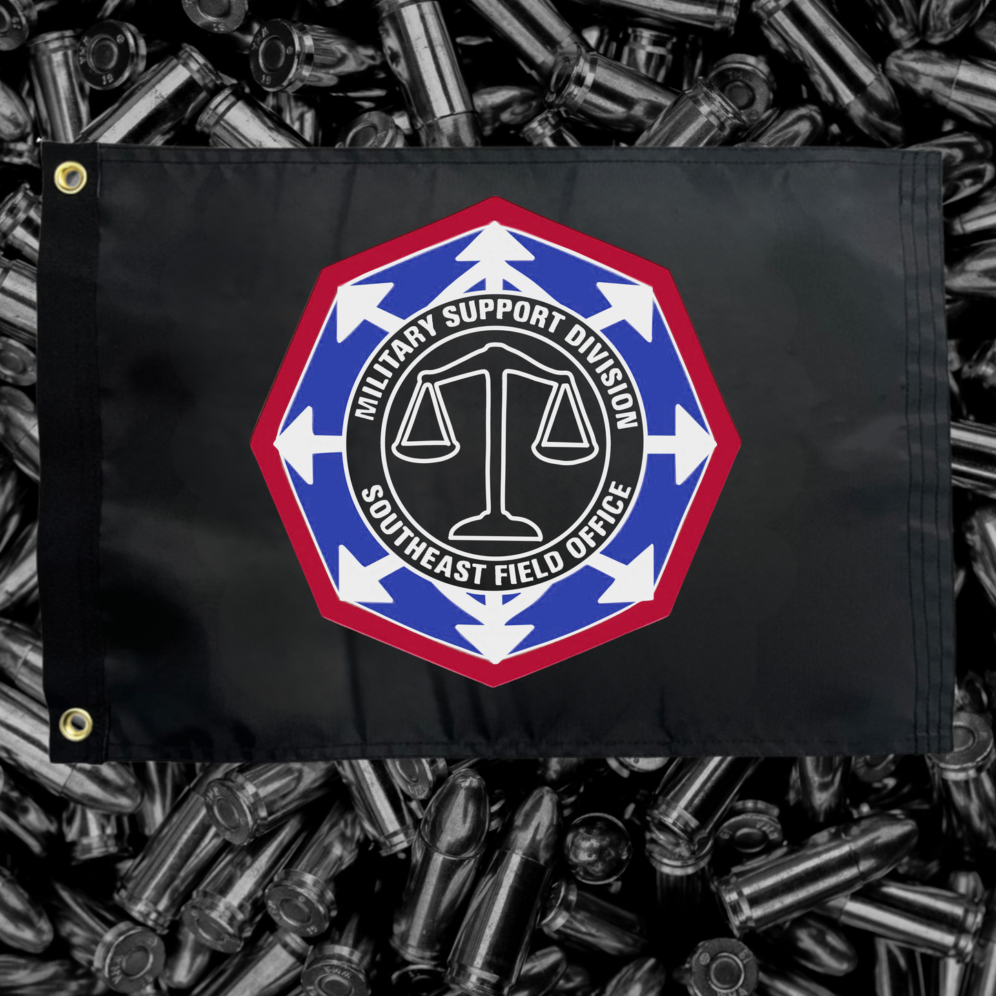HAAF CID One-Sided Wall Flag