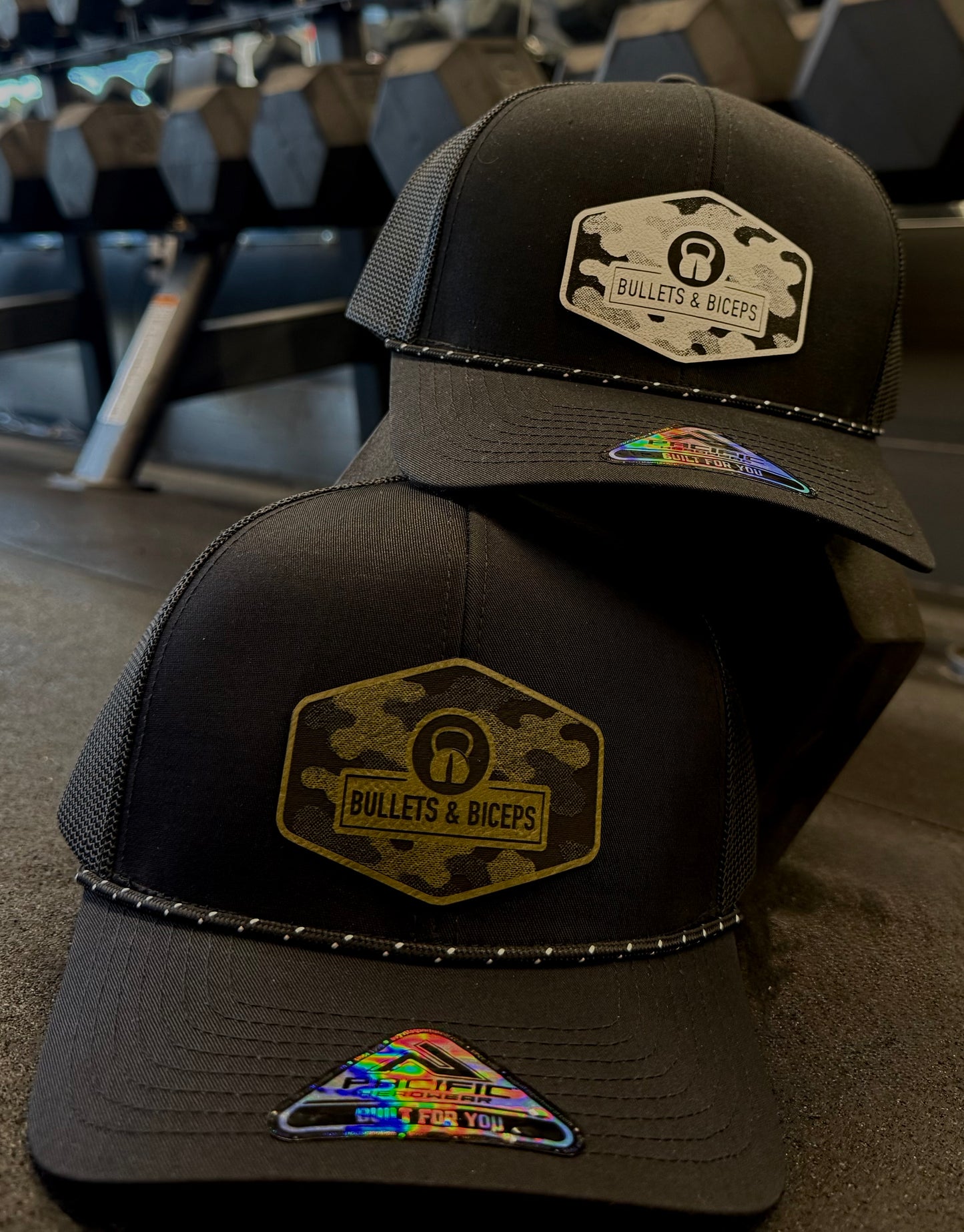 Bullets and Biceps Limited Edition Snap Back Rope Hats