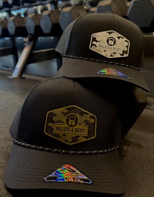 Bullets and Biceps Limited Edition Snap Back Rope Hats