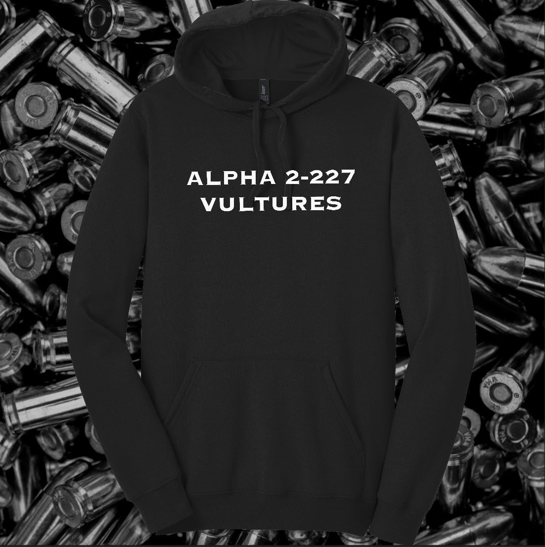 ALPHA 2-227 (VULTURES) HOODIE BLACK (PRE-SALE)
