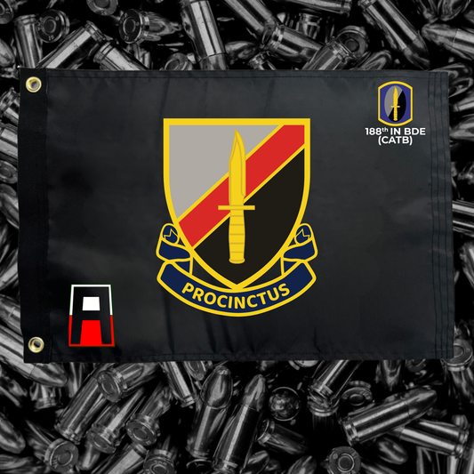 188th First Army One-Sided Wall Flag