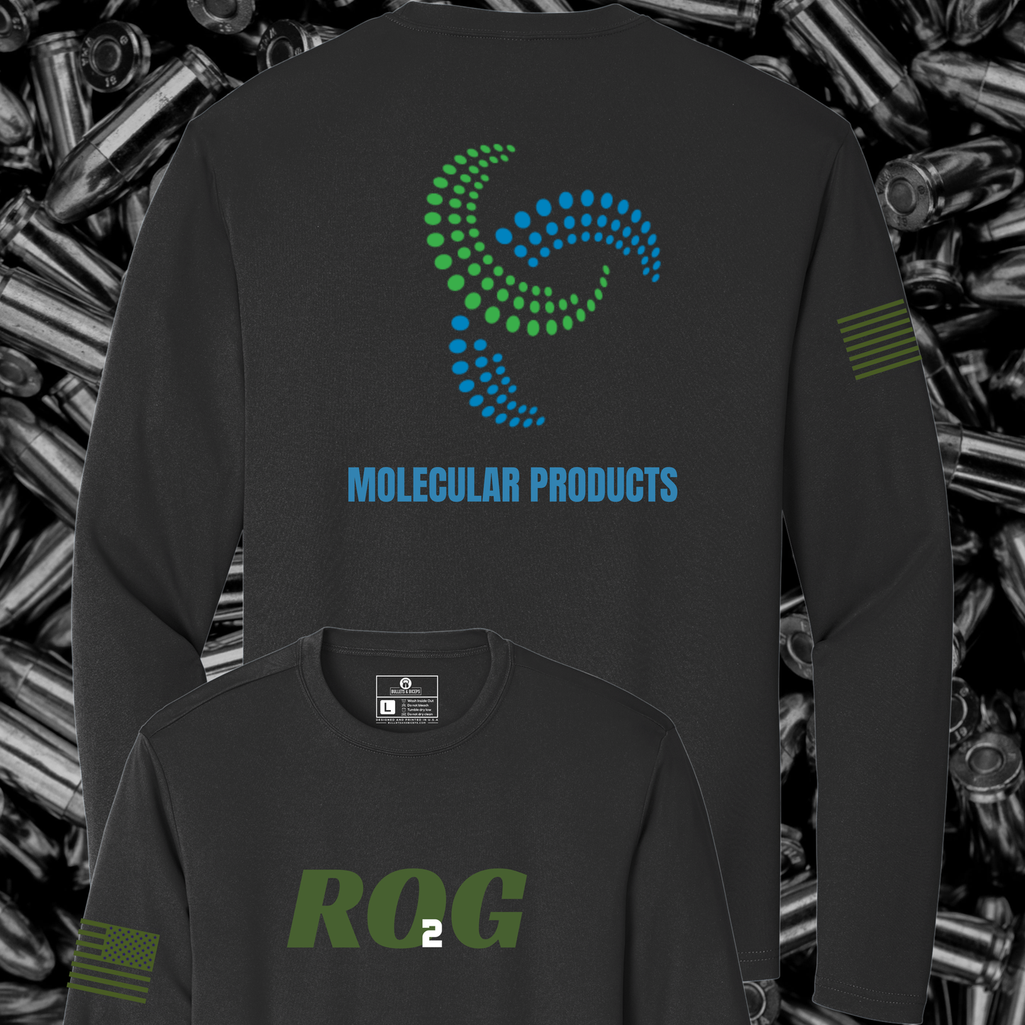 Custom ROG Premium Poly Long Sleeve
