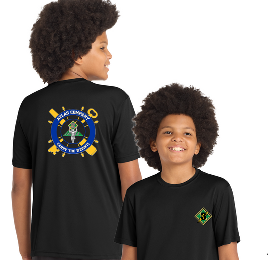 Alpha 64th BSB Black Short Sleeve Youth T-shirt