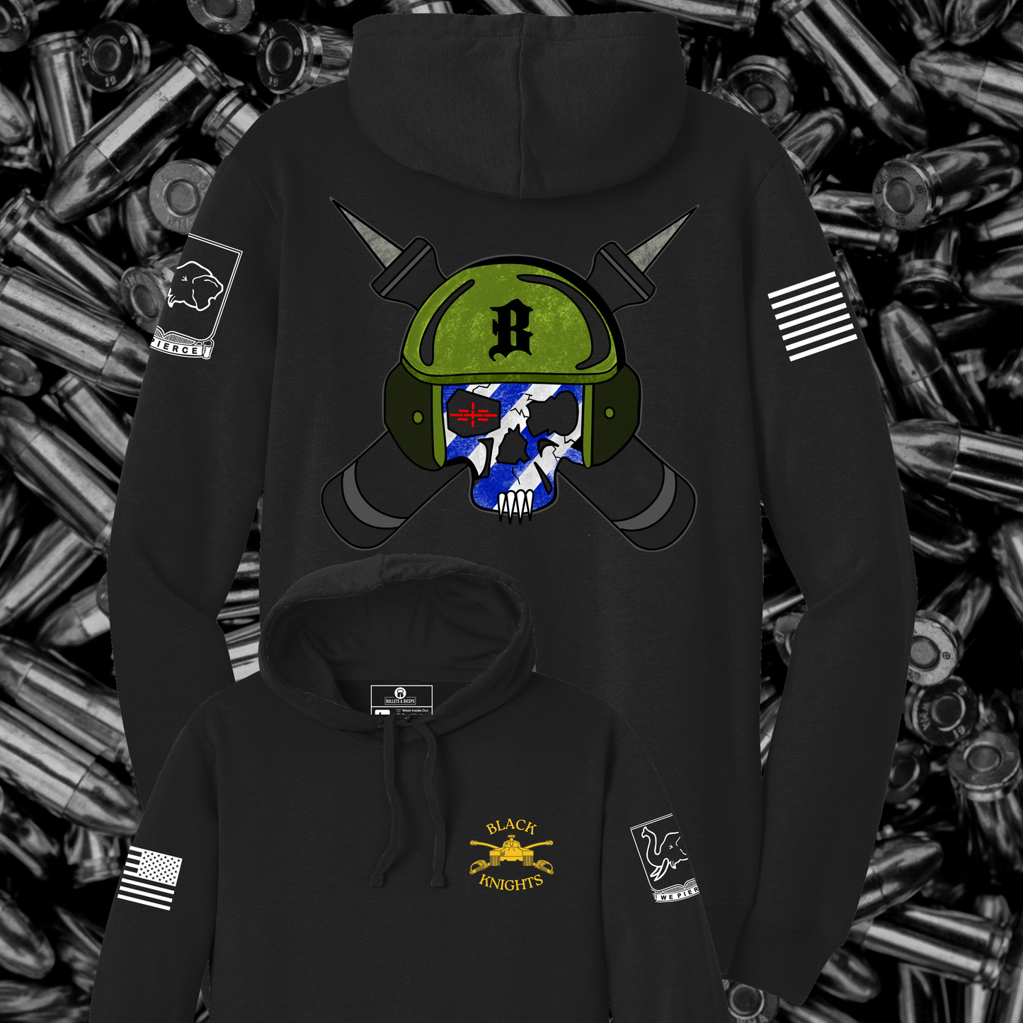 B-CO 1-64 “BLACK KNIGHTS” HOODIE