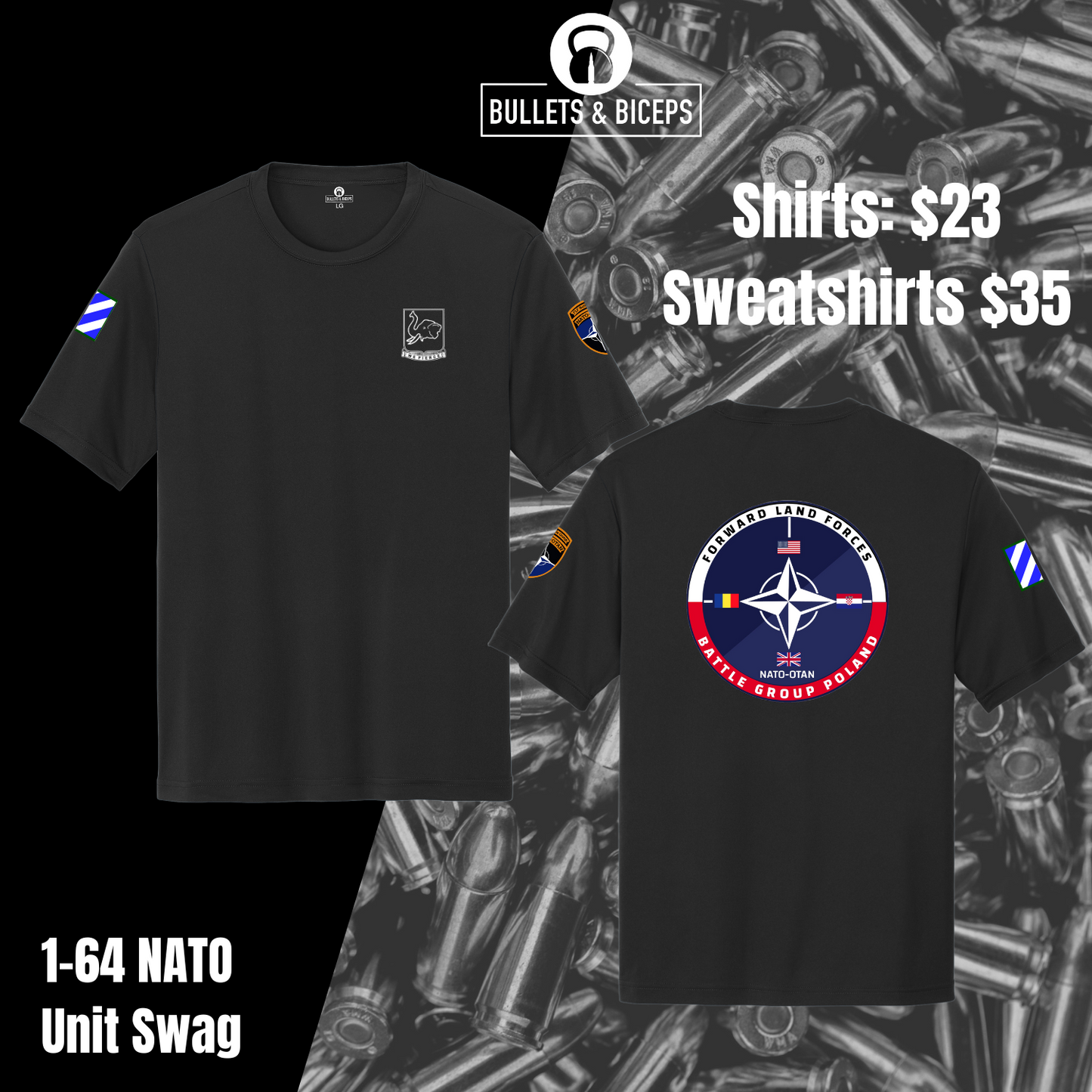 1-64 NATO PT SHIRT